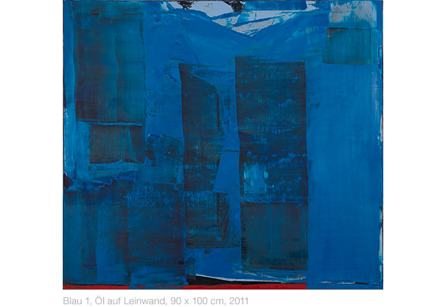 Werkbild aus der Serie Blau